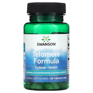 Swanson, Telomere Formula, 90 растительных капсул