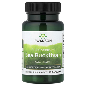 Swanson Vitamins, Full Spectrum®, облепиха, 60 капсул (400 мг в 1 капсуле)