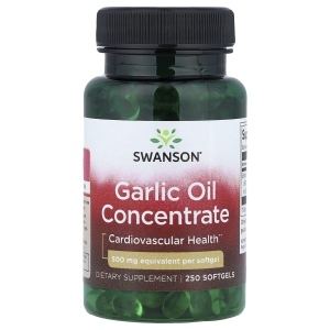 Swanson Vitamins, Концентрат чесночного масла, 500 мг, 250 мягких таблеток (Товар снят с продажи) 