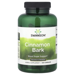 Swanson Vitamins, Кора корицы, максимальная эффективность, 120 капсул (Товар снят с продажи) 