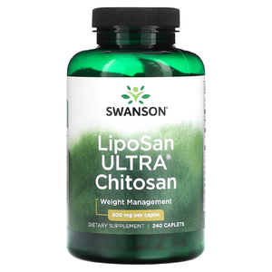 Swanson, LipoSan Ultra, хитозан, 240 капсул