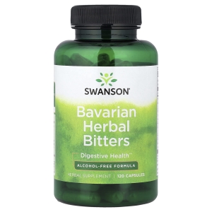 Swanson Vitamins, Баварская травяная настойка, без спирта, 120 капсул (Товар снят с продажи) 