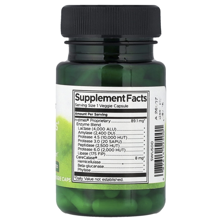 Swanson Vitamins, N Zimes® Dairy, 90 растительных капсул (Товар снят с продажи) 