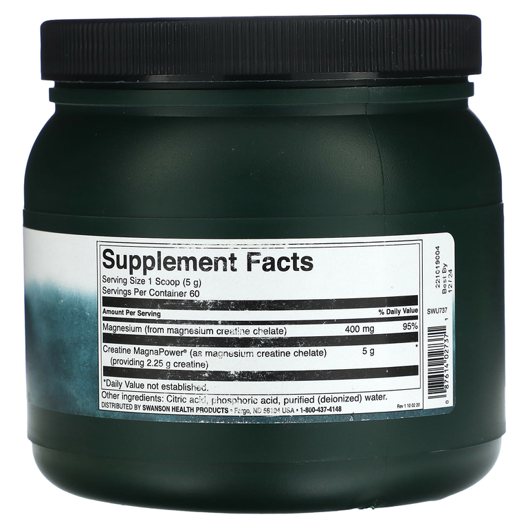 Swanson, Albion Creatine MagnaPower, 300 г (10,6 унции)