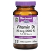 Bluebonnet Nutrition, витамин D3, 50 мкг (2000 МЕ), 250 капсул