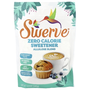Swerve, подсластитель с нулевым содержанием калорий, смесь с аллюлозой, 340 г (12 унций) (Товар снят с продажи) 