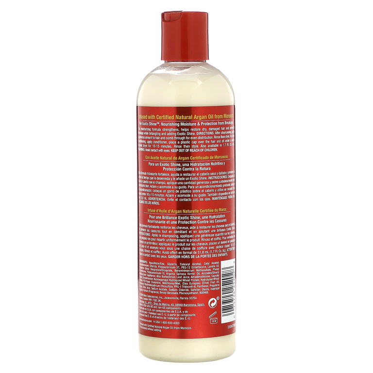 Creme Of Nature, Интенсивное кондиционирующее средство с аргановым маслом, 354 мл (12 жидк. унц.) (Товар снят с продажи) 