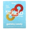 Kiss My Keto, Gummy Candy, тропические кольца, манго, апельсин и ананас, 6 пакетиков по 50 г (1,76 унции)
