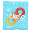 Kiss My Keto, Gummy Candy, тропические кольца, манго, апельсин и ананас, 6 пакетиков по 50 г (1,76 унции)