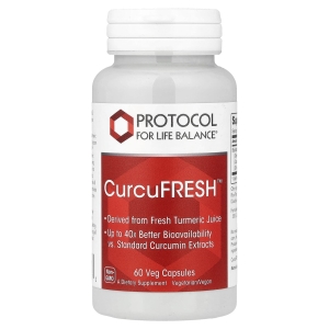 Protocol for Life Balance, CurcuFRESH™, 60 растительных капсул (Товар снят с продажи) 
