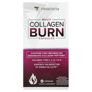 Vitauthority, Multi Collagen Burn, 60 капсул