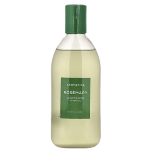 Aromatica, Шампунь для снятия чешуек и кожи головы, розмарин, 400 мл (13,5 жидк.)