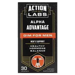 Action Labs, Alpha Advantage, тусклый для мужчин, 30 растительных капсул