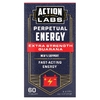 Action Labs, Для мужчин, Perpetual Energy, гуарана с повышенной силой действия, 60 растительных капсул (Товар снят с продажи) 