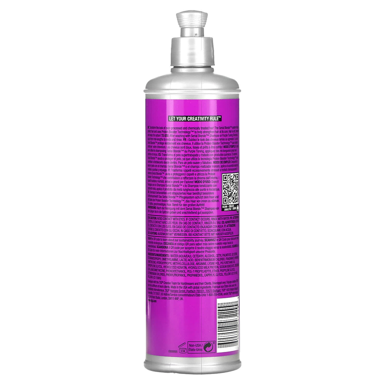 TIGI, Bed Head, Serial Blonde, восстанавливающий кондиционер, для дерзких блондинок, 400 мл (13,53 жидк. унц.) (Товар снят с продажи) 