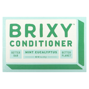 Brixy, Батончик-кондиционер, мята и эвкалипт, 1 шт., 113 г (4 унции) (Товар снят с продажи) 