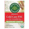 Traditional Medicinals, Organic Cold Care PM, таволга и корица, без кофеина, 16 чайных пакетиков в упаковке, 32 г (1,13 унции)