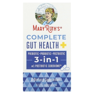 MaryRuth's, Complete Gut Health, 3-в-1, 60 капсул