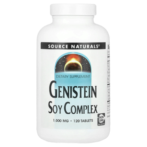 Source Naturals, Генистеин, соевый комплекс, 1000 мг, 120 таблеток