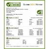 California Gold Nutrition, жевательные мультивитамины с пробиотиками, ферментами, витаминами A и C для детей, фруктовое ассорти, 120 вегетарианских таблеток