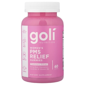 Goli Nutrition, жевательные таблетки для облегчения симптомов ПМС для женщин, 60 шт. (Товар снят с продажи) 