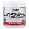 EHPlabs, OxyShred, термогенный сжигатель жира, освеженный малина, 337 г (11,9 унции)