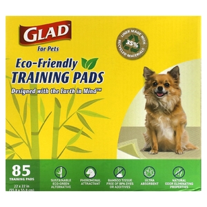 Glad for Pets, Экологичные тренировочные прокладки для домашних животных, 85 тренировочных прокладок (Товар снят с продажи) 