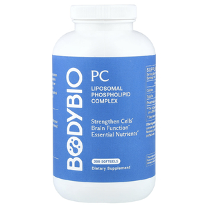 BodyBio, ФК, липосомальный фосфолипидный комплекс, 300 капсул (650 мг в 1 капсуле)