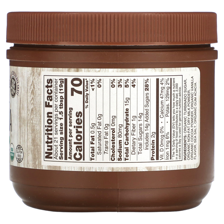 NOW Foods, Органическое горячее какао, 397 г (14 унций)
