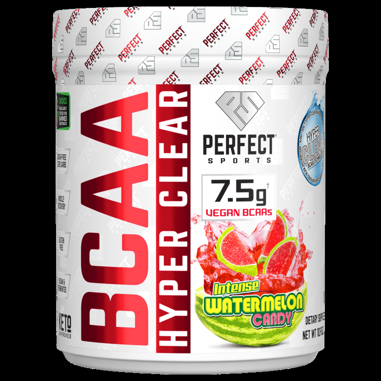 PERFECT Sports, BCAA Hyper Clear, арбузные конфеты с насыщенным вкусом, 310 г (10,9 унции)