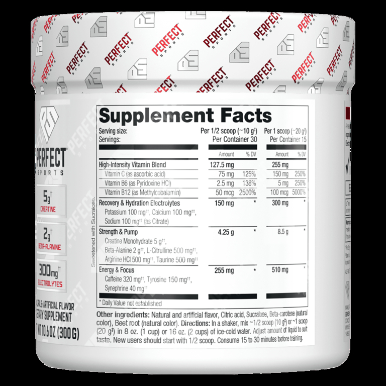 PERFECT Sports, iPrep, Advanced Pre-Workout, апельсиновые мармеладки, 300 г (10,6 унции)