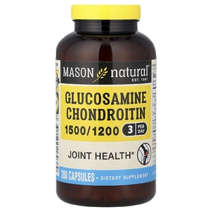 Mason Natural, Глюкозамин хондроитин, 280 капсул