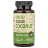 Deva, веганское кокосовое масло, холодного отжима, 90 веганских капсул (500 мг в 1 капсуле) (Товар снят с продажи) 