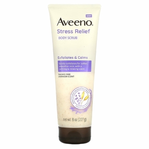 Aveeno, Скраб для тела для снятия стресса, с лавандой, 227 г (8 унций) (Товар снят с продажи) 
