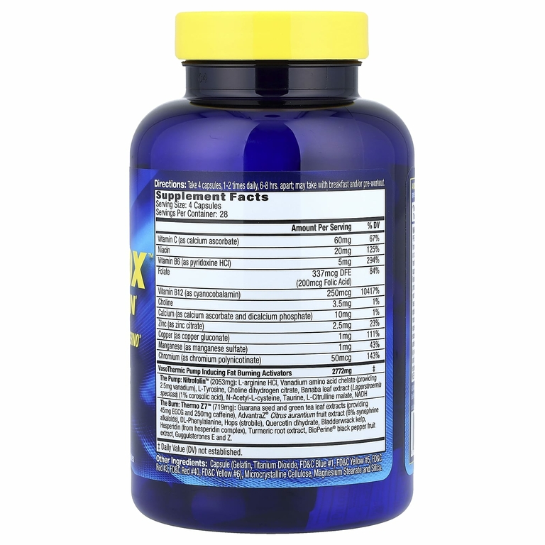 MHP, Anadrox™ Pump & Burn, 112 капсул