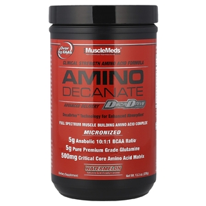MuscleMeds, АМИНО ДЕКАНАТ, арбуз, 378 г (13,3 унции)