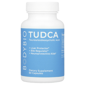 BodyBio, Tudca, тауроурсодезоксихолевая кислота, 60 капсул