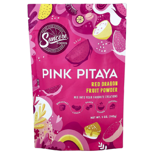 Suncore Foods, порошок из розовой питахайи, красная питахайя, 142 г (5 унций)