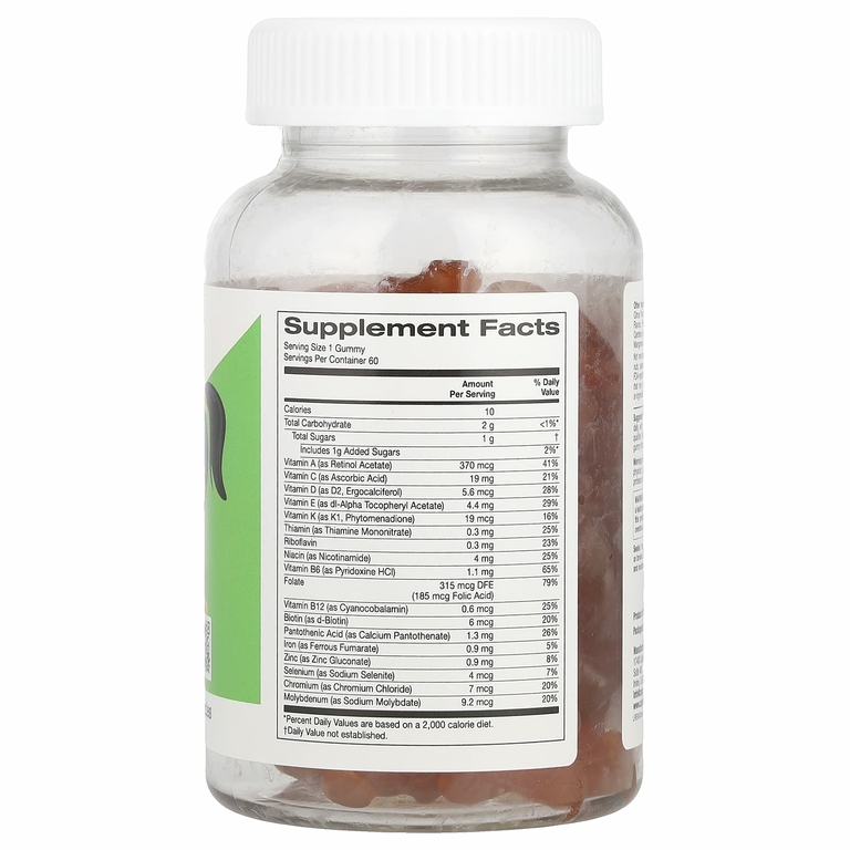 California Gold Nutrition, добавка с мультивитаминами и минералами для детей, без желатина, натуральный малиновый вкус, 60 вегетарианских жевательных таблеток