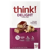 think!, Delight протеиновый батончик, печенье с шоколадом и арахисовой пастой, 10 батончиков по 34 г (1,2 унции)