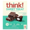 Think !, Sweet Treat, батончик с высоким содержанием протеина, кекс с шоколадом и кремом, 5 батончиков, 57 г (2,01 унции)
