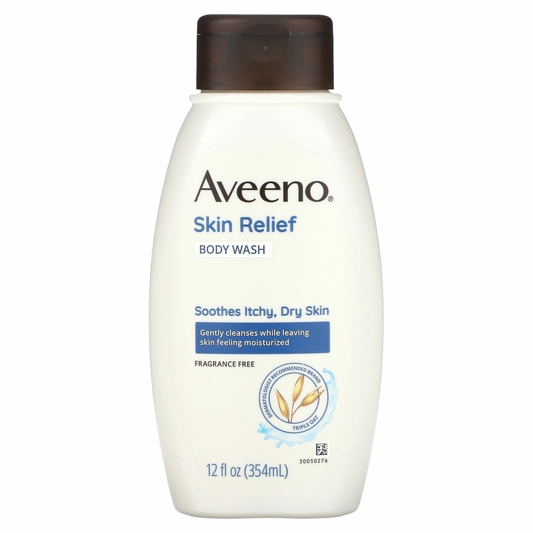 Aveeno, Очищающее гель для душа, без отдушек, 354 мл (12 жидк. унц.) (Товар снят с продажи) 