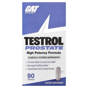 GAT, Sport, Testrol®, простата, 90 капсул (Товар снят с продажи) 