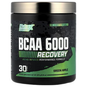 Nutrex Research, BCAA 6000 ™ Recovery, зеленое яблоко, 237 г (8,36 унции)