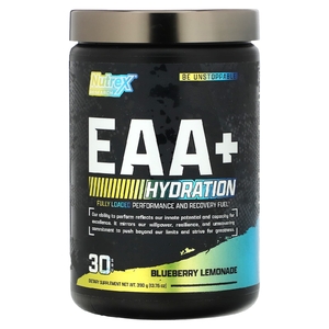 Nutrex Research, EAA+ Hydration, лимонад с голубикой, 390 г (13,76 унции)