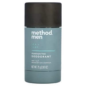 Method, Для мужчин, дезодорант без алюминия, Sea + Surf, 75 г (2,65 унции) (Товар снят с продажи) 