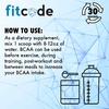 fitcode, BCAA, голубая малина, 240 г (8,5 унции)