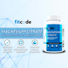 fitcode, цитрат магния, 60 вегетарианских капсул (200 мг в 1 капсуле)