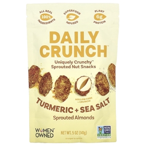 Daily Crunch, Проросший миндаль, Golden Goodness, 141 г (5 унций)