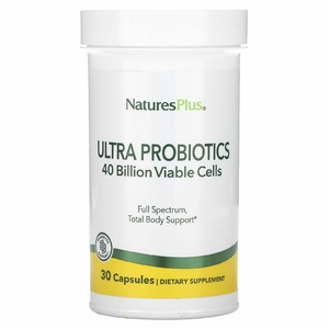 NaturesPlus, Ультрапробиотики, 40 млрд, 30 капсул